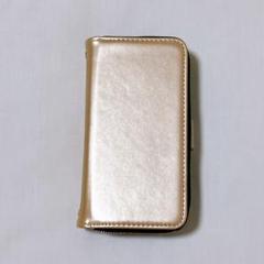 Google Pixel 5a 手帳型ケース シャンパンゴールド