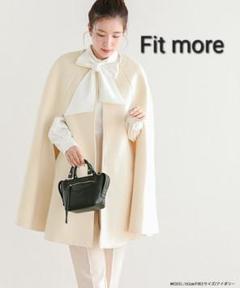 fitmore キルティングポンチョ　新品未使用　ブラック　フィットモア Fit more｜フィットモアのポンチョ通販 - ZOZOTOWN