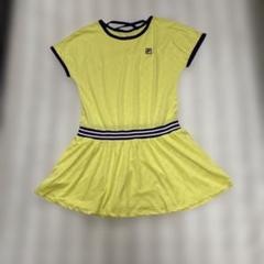 FILA フィラテニスウェア　ワンピースXLイエロー