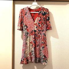 ZARA 花柄ワンピース