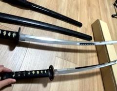 模造刀‼️三本セット鍔だけでもお値打ち❗⚡️お買い得ですよ