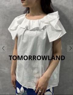 TOMORROWLAND ドッピオタイプライター フリルカラーブラウスのサムネイル