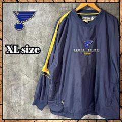 NHL BLUES HOCKEY ピステ プルオーバー CCM 古着