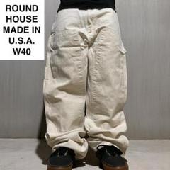 ROUND HOUSE ラウンドハウス MADE IN USA ダブルニーペインター