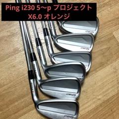 Ping i230 5〜p 6本　プロジェクトX6.0
