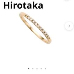 楽天市場】Hirotaka ヒロタカ K10イエローゴールド ダイヤ0.11ct