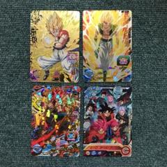 ドラゴンボールヒーローズ 傷ありゴジータ3枚、アバターカード