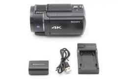 美品！ソニー 4Kビデオカメラ FDR-AX45 ジャンク商品 SONY(ソニー) デジタル4Kビデオカメラレコーダー FDR-AX45A