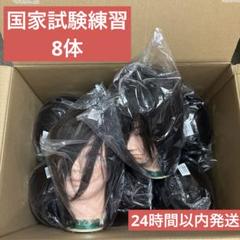 美容師国家試験　8体セット
