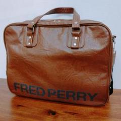 最高品質の FRED 1点限り PERRY ヴィンテージ ショルダーバッグ ブラウン バッグ
