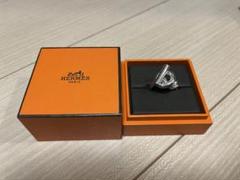 エルメス クロワゼット リング 51 925 14.3g シルバー｜a2505842