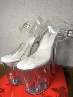 【みうさん専用】FLAM808/C/M クリアハイヒールパンプス 7US みうさん専用】FLAM808/C/M クリアハイヒールパンプス 7US