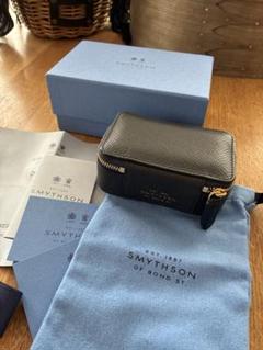 SMYTHSON(スマイソン) ジュエリーケース/型押し加工 小物入れ グレー 最終価格スマイソン ジュエリーケース完売品新品未使用 - メルカリ
