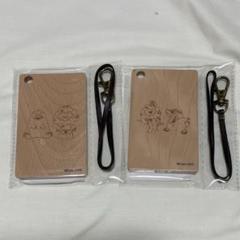 新品未開封　関西万博限定 オリジナルICOCA木製パスケース 2種