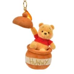 プーさん ぬいぐるみキーホルダー・キーチェーン HONEY DAY