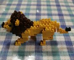 ナノブロック　ライオン