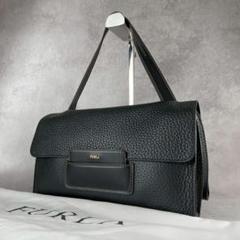【美品】フルラ カプリッチョ 2way ショルダーバッグ レザー シボ革 A4可 FURLA BRA CAPRICCIO カプリッチョ S / フルラ 牛革 2WAY