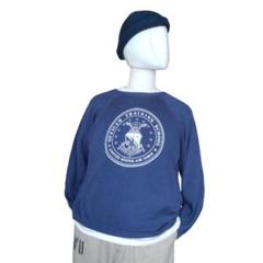 60s 70sヴィンテージ OTS USAFスウェット フロッキー　usa製