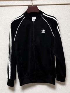 希少 XL O 未使用級 アディダス SST トラックジャケット 黒 未使用級】adidas SSTトラックジャケット XL あのちゃん着用