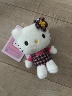 カオハナ　収納ケース　キティ　レトロ　1997 2002 キャル部屋　千鳥柄 ハローキティ】90年代にヒットした《カオハナ》デザインのマルチ