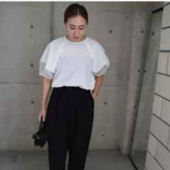 ella_selectshop オーガンジーバルーンプルオーバー eLLa selectshopオーガンジーバルーンスリーブ プルオーバーella