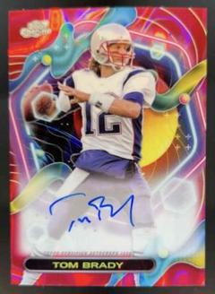 2枚限定 Topps Tom Brady トム ブレイディ 直書直筆サインカード