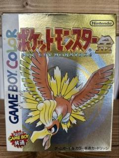 ゲームボーイカラー ポケットモンスター 金 動作確認済み