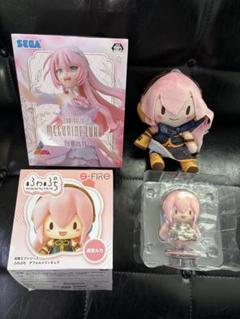 初音ミクシリーズ ふわぷち　デフォルメフィギュア　巡音ルカ　など3種まとめ
