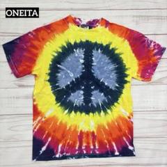 ONEITA オニータ タイダイ柄 シングルステッチ Tシャツ S
