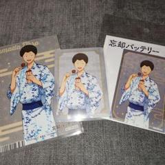 ⑫_忘却バッテリー夏祭りフェア/山田太郎/ステッカーセット1点カード2種類