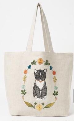 最終値下げ！コーラルアンドタスク キャット トートバッグ moncoeur限定復刻(別注) 》CORAL&TUSK [Cats Tote Bag] 猫8匹