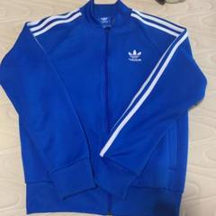 アディダスオリジナルス ジャージ 青