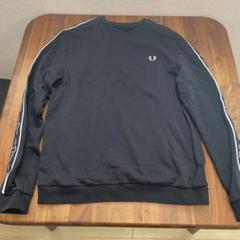 FRED PERRY ブラック スウェット L