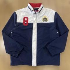 TOMMY HILFIGER ナイロンジャケット 裏起毛 古着 XXLサイズ