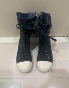 disel デニム ロング スニーカー 00s vintage grunge