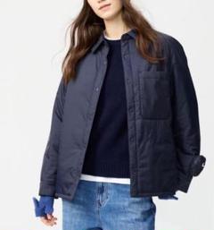 UNIQLO ユニクロ　アニヤハインドマーチ　パフテック　XL ネイビー　値下 最速レポ！【UNIQLO × ANYA HINDMARCH（ユニクロ × アニヤ