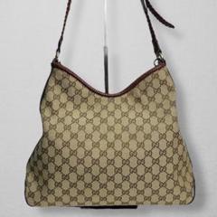 【美品】GUCCI マラケシュ キャンバス レザー 編み込み タッセル 肩掛け 2025年最新】グッチ マラケシュの人気アイテム - メルカリ