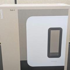【新品　未使用　未開封】SONOS Sub 4 ホワイト Sonos Sub 4 Wireless Subwoofer - White | P.C. Richard & Son