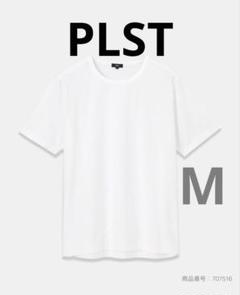 PLSTプラステ シルキーコットンクルーネックTシャツ ユニクロU