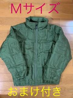 Supreme Bonded Logo Puffy Jacket Olive