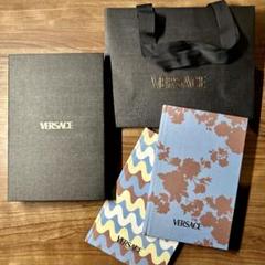 非売品】VERSACE ヴェルサーチ 無地ノート2冊セット ノベルティ