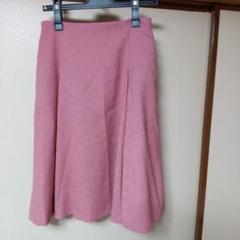 フレアスカート ひざ丈 ピンク Sサイズ #ナチュラルビューティーベイシック