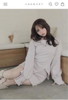 andmary  Nicola girls knit tops 新品未使用品 ANDMARY】Nicola girls knit tops