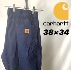 カーハート carhartt 38×34 ロゴ入り ペインター パンツ
