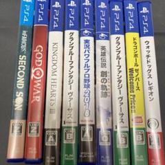 バラ売り不可PS4ソフト9本まとめ売り