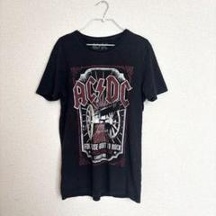 希少 US古着 AC/DC エーシーディーシー バントTシャツ 鬼フェード