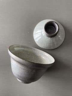 谷井直人NT-10 貫入×黒筒花鉢2点