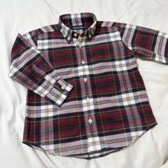 POLO RALPH LAUREN 子供服 チェック柄長袖シャツ 100サイズ