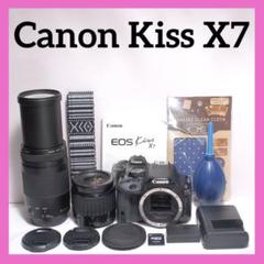 運動会やスポーツ観戦に✨CANON KISS X7✨ダブルレンズ✨スマホ転送可 運動会やスポーツ観戦に✨CANON KISS X7✨ダブルレンズ✨スマホ