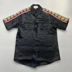 GUCCI 半袖シャツ 黒金ストライプ XL 8077000769123_1.jpg?v=